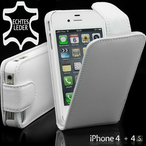 Custodia flip apple iphone 4 - iphone,